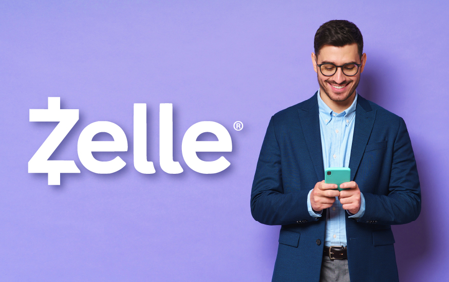 man using zelle