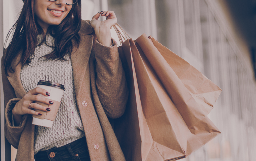 woman shopping