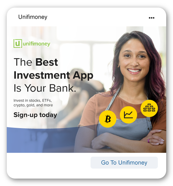 Unifimoney Card Example