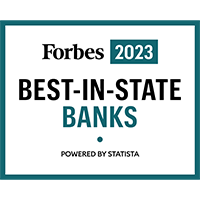 2023 Forbes Best-In-State Banks Logo