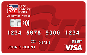 Debit Cards - First Fidelity Bank