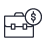 commercial briefcase icon