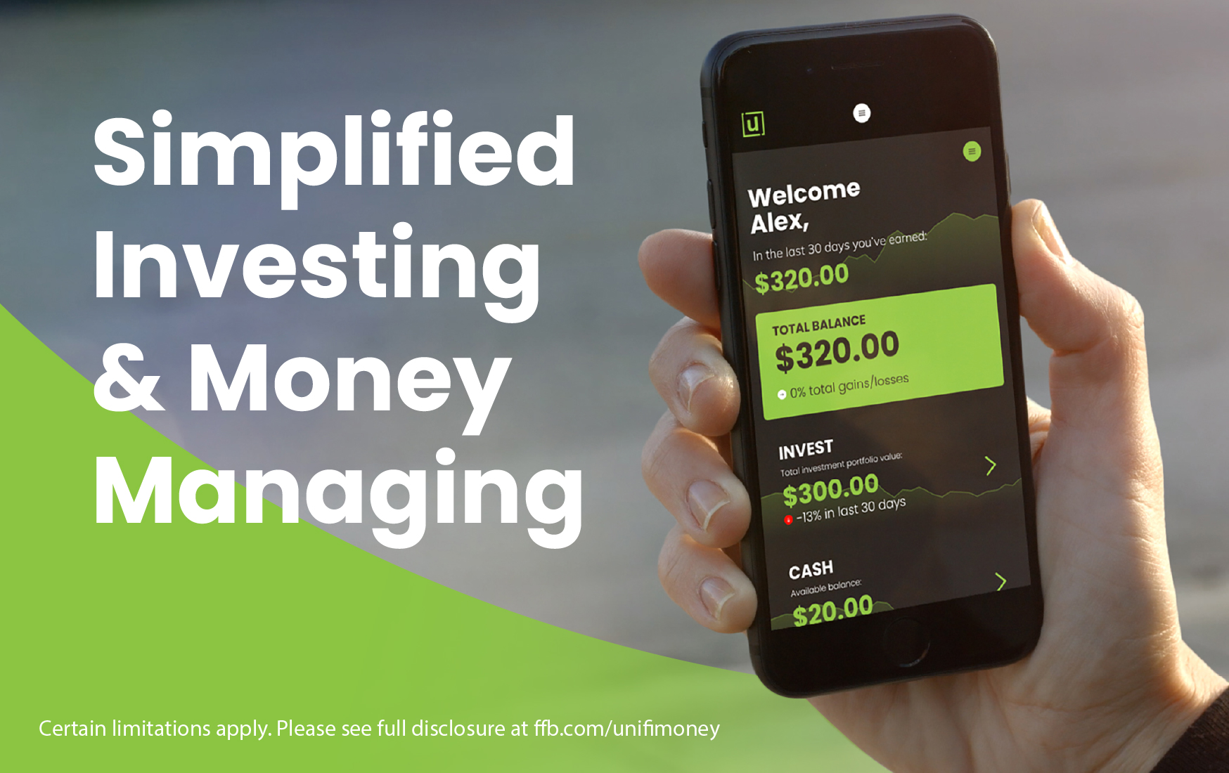 Simplified investing and Money Managing with Unifimoney