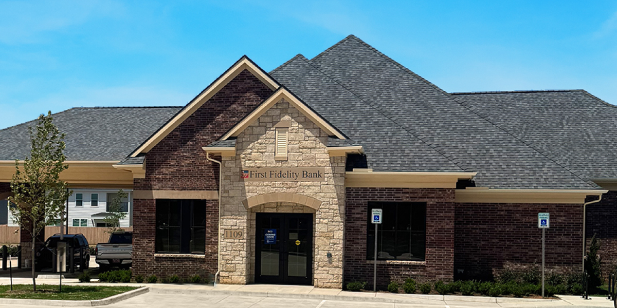 First Fidelity Bank - Edmond Kelly - 1109 N Kelly Ave, Edmond, OK 73003